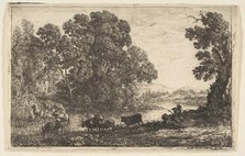 The Cowherd, 1636. Creator: Claude Lorrain.