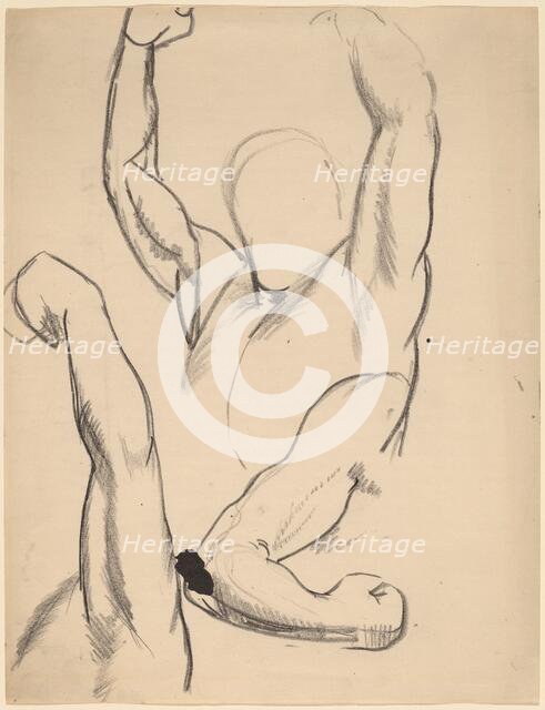 Arms of a Boxer, 1916. Creator: George Wesley Bellows.