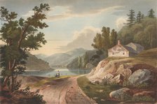 View Near Fishkill (No. 17 of The Hudson River Portfolio), 1823-24. Creator: John Hill.