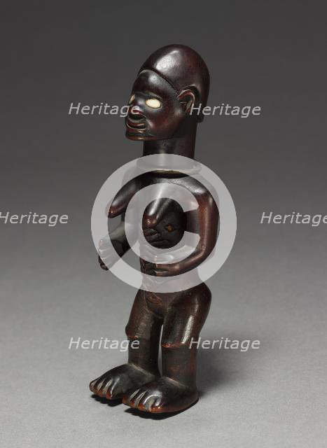 Female Figurine, late 1800s-early 1900s. Creator: Unknown.