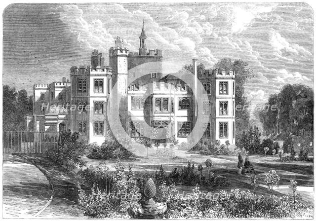 Mount Edgcumbe, visited by Their Royal Highnesses the Prince and Princess of Wales, 1865. Creator: Unknown.