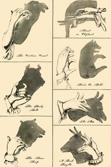 'Shadow Pictures and Silhouettes', 1883. Creator: Unknown.