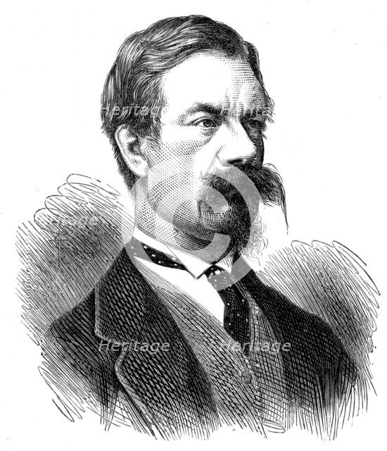 Sir Richard Temple, K.C.S.I., Lieutenant-Governor of Bengal, 1874. Creator: Unknown.