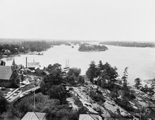 Alexandria Bay south from the Thousand Island House, Thousand Islands, N.Y., c1901. Creator: Unknown.