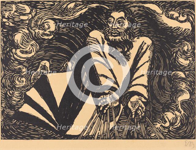 The First Day, 1920. Creator: Ernst Barlach.