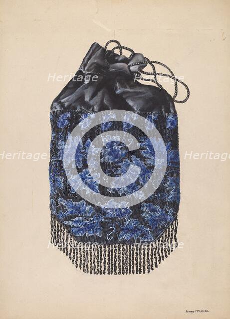 Beaded Bag, c. 1936. Creator: James McLellan.