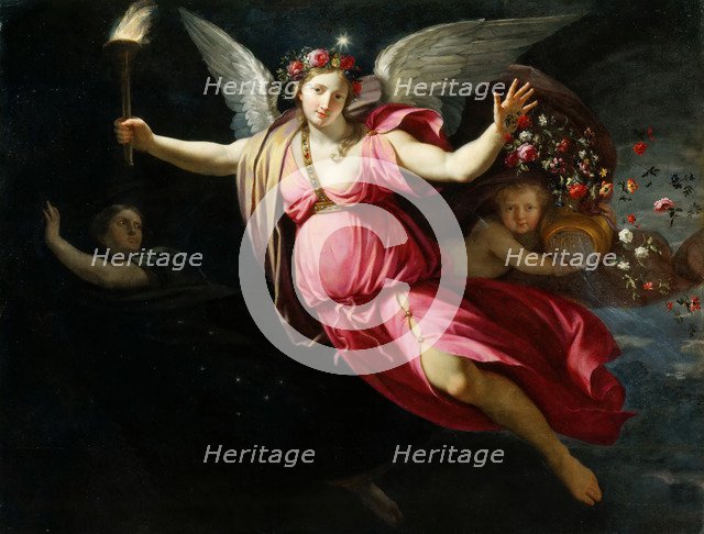 La Nuit et l'Aurore (Night and Dawn). Artist: Champaigne, Jean-Baptiste de (1631-1681)