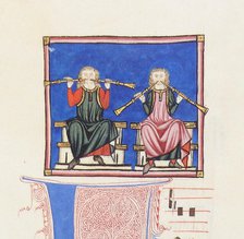 Illustration from the codex of the Cantigas de Santa Maria, c. 1280. Creator: Anonymous.
