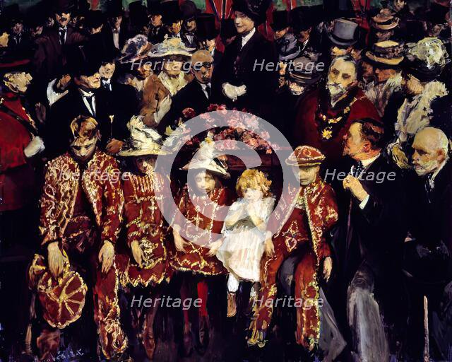 The Donkey Show, 1905. Creator: Jacques Emile Blanche.