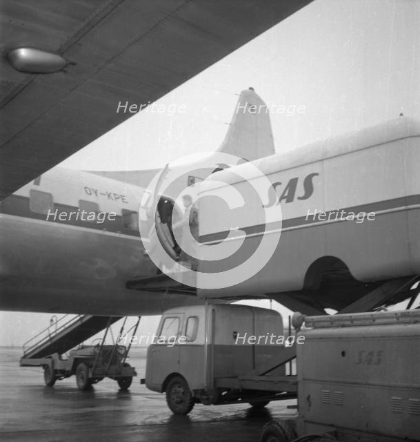 SAS kitchen, Bromma, Sweden, 1960.
 Creator: Unknown.