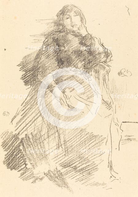 La Belle Dame Paresseuse, 1894. Creator: James Abbott McNeill Whistler.