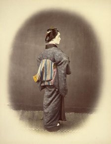 Aristocratic Young Lady, 1866-1867. Creator: Felice Beato.