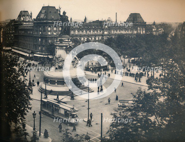 'Paris. - La Place De La République. - LL, c1910. Creator: Unknown.