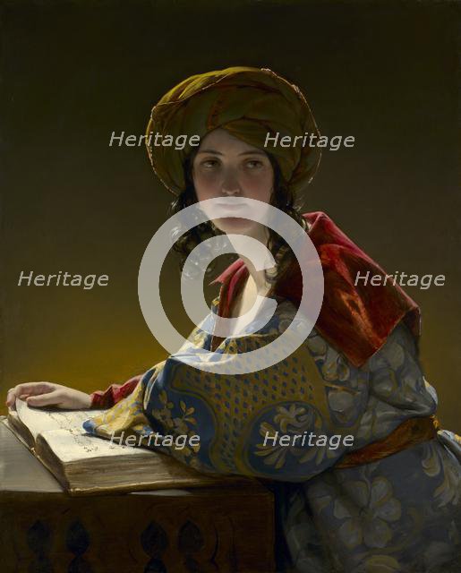 The Young Eastern Woman, 1838. Creator: Friedrich Amerling (Austrian, 1803-1887).