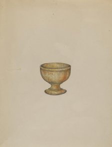 Salt Cup, 1935/1942. Creator: Henry Meyers.