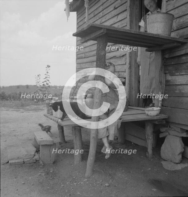 Child of sharecropper, near Gaffney, South Carolina, 1937. Creator: Dorothea Lange.