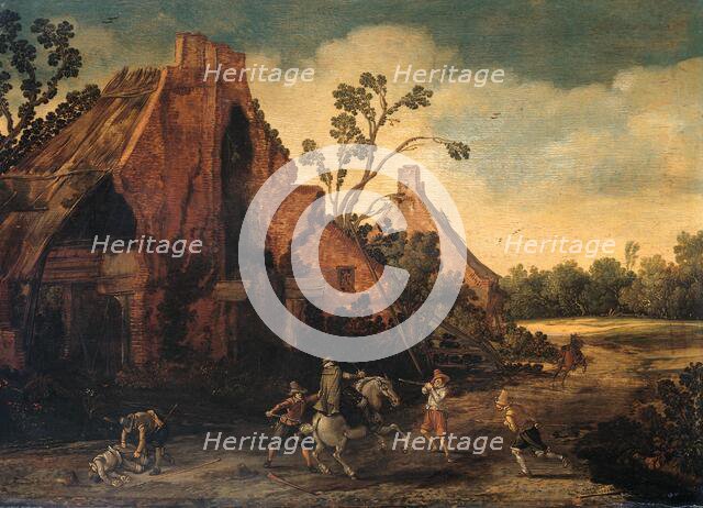 The Robbery, 1616. Creator: Esaias van de Velde.