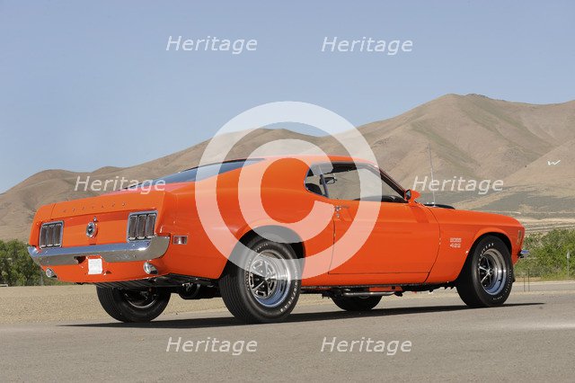 Ford Mustang Boss 429 1970. Artist: Simon Clay.