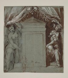 Study for a Wall Decoration, c1561. Creator: Federico Barocci.