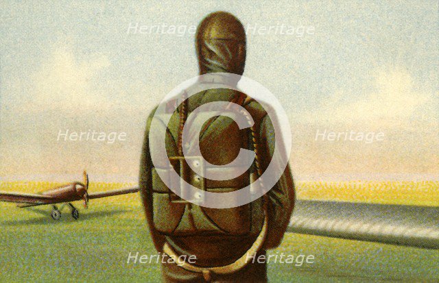 Heinecke parachute, c1918, (1932).  Creator: Unknown.