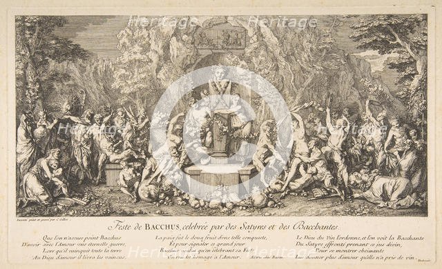 The Fête of Bacchus.n.d. Creator: Claude Gillot.