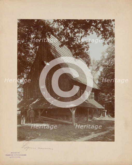 Church of St Leonard - general view from the south-west, Lipnica Murowana, between 1910-1915. Creator: Unknown.