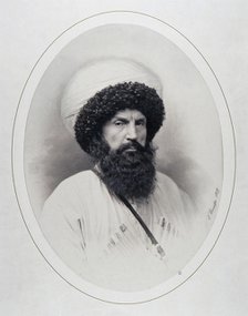 Portrait of Imam Shamil (1797-1871).