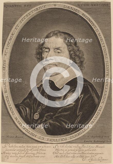 Daniel Heinsius. Creator: Jonas Suyderhoef.