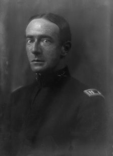 Furnival, Richard, Captain, portrait photograph, 1912 or 1913. Creator: Arnold Genthe.