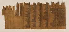 The Book of the Dead of Nes-Min, Section 23, c200-30 BC. Creator: Unknown.