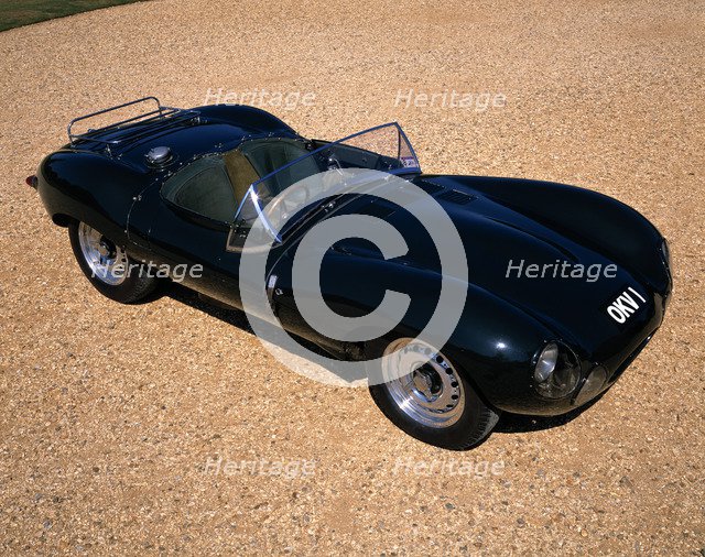 1953 Jaguar D type. Artist: Unknown.