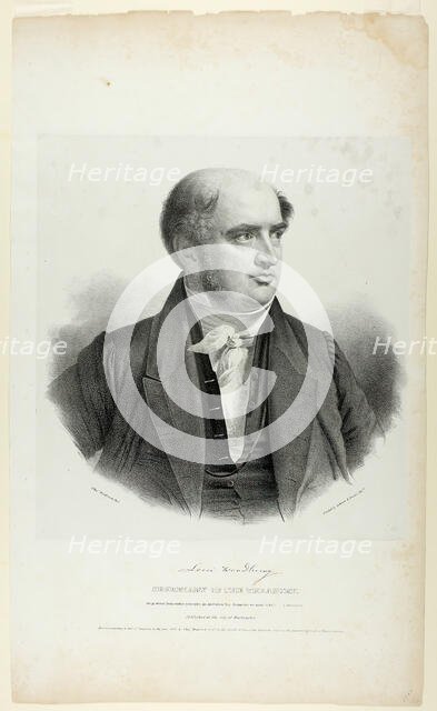 Levi Woodbury, Secretary of Treasury, 1837. Creator: Charles Fenderich.