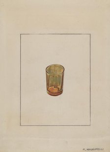 Amber Glass, 1935/1942. Creator: Raymond Manupelli.