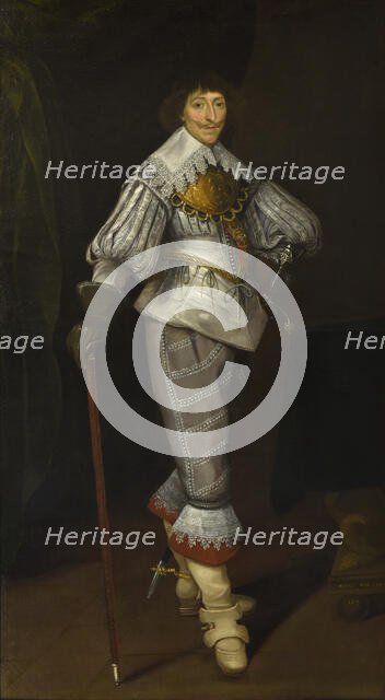 Portrait of Henri II de Lorraine (1596-1672), Comte de Chaligny, Marquis de Moÿ, 1631. Creator: Elle, Ferdinand (ca 1580-1640).