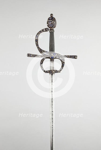 Rapier, Spain, Hilt: 19th century in the style of c. 1600 Blade: c. 1600. Creator: Unknown.