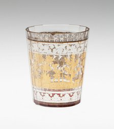 Beaker, Bohemia, c. 1730. Creator: Bohemia Glass.