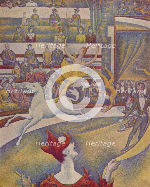 'The Circus (Le Cirque)',  1890-91. Artist: Georges-Pierre Seurat.