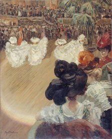 Quadrille at the Bal Tabarin, c1906. Creator: Unknown.