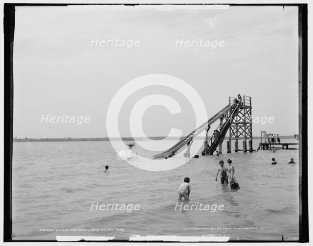 Bathing place, Bois Blanc Island, Ontario, c1903. Creator: Unknown.