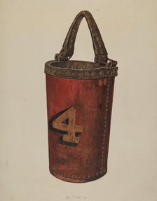 Fire Bucket, 1938. Creator: John Cooke.