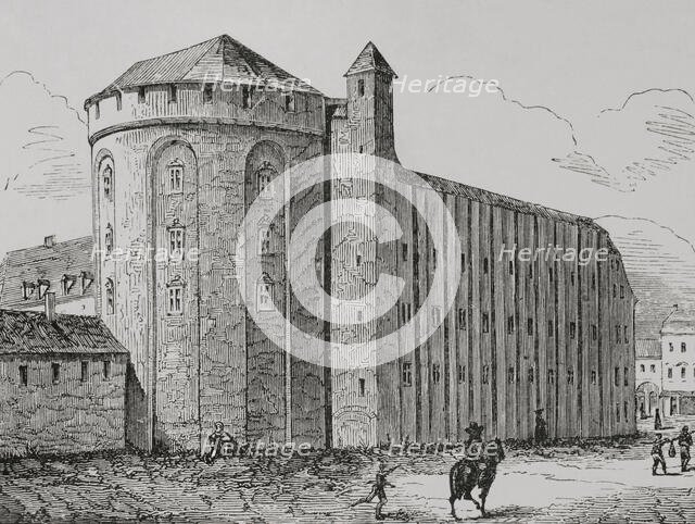 Basilica of Constantine, Trier, Germany, 1877.  Creator: Unknown.