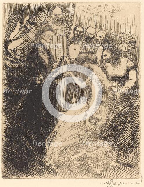 The Presentation (La présentation), 1900. Creator: Paul Albert Besnard.