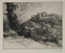 Le Châteaux des Revenants. Creator: Alphonse Legros (French, 1837-1911).