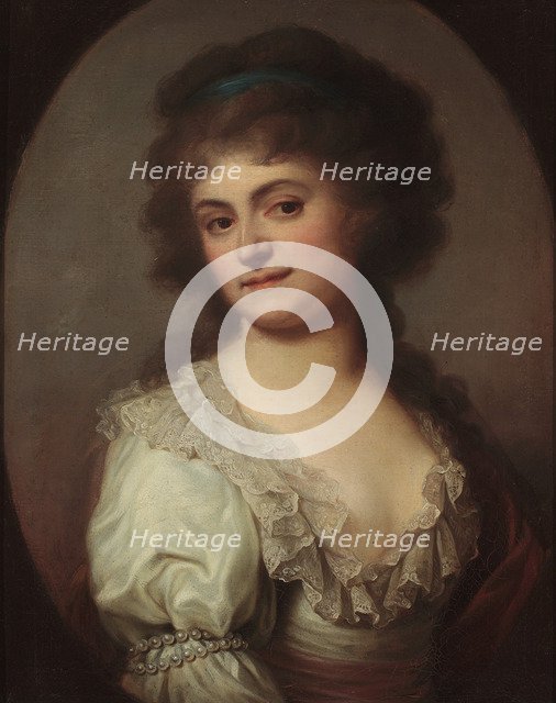 Portrait of the Painter Cecile de Duchesne (1771-1801), née Merlini.