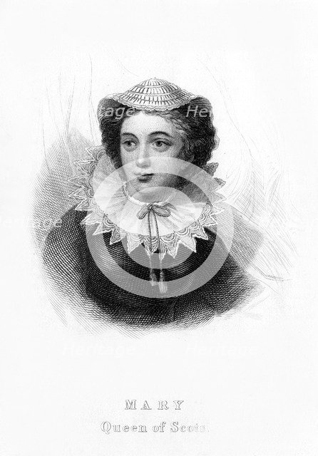 Mary, Queen of Scots, 19th century. Artist: Unknown