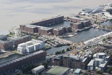 The Royal Albert Dock and associated warehouses, Liverpool, 2015. Creator: Historic England.