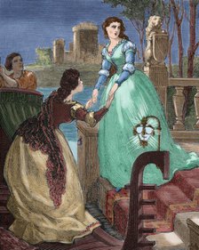 Adventures of a night, 1868.  Creator: Gomez.