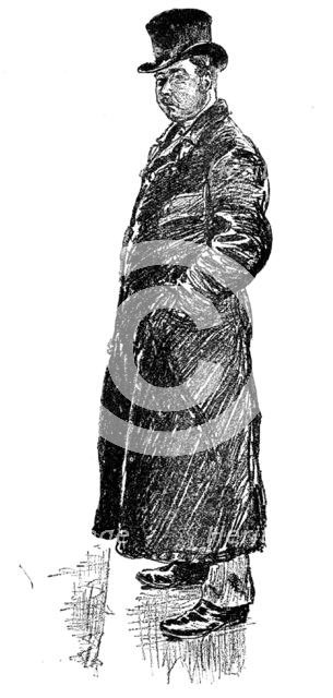 Sketches of London Cabs and Cabmen: a Hansom cabman, 1890. Creator: Unknown.