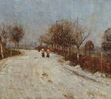 The Road to Gelmeroda, 1893. Artist: Rohlfs, Christian (1849-1938)