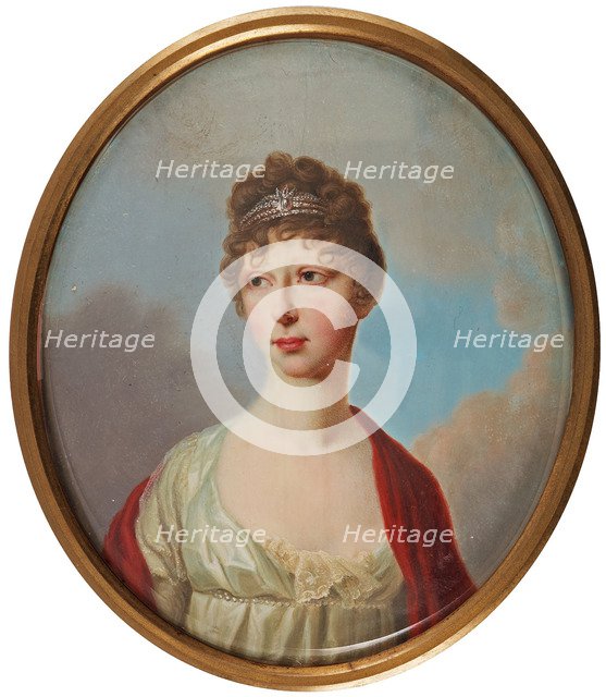 Portrait of Grand Duchess Maria Pavlovna of Russia (1786–1859), 1800s. Artist: Anonymous  